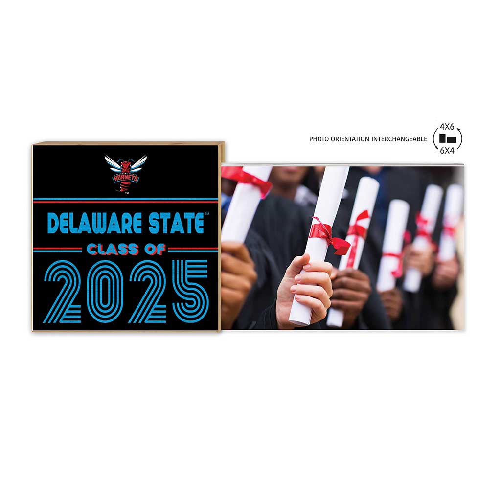 Delaware State Hornets Class of 2025 Floating Picture Frame