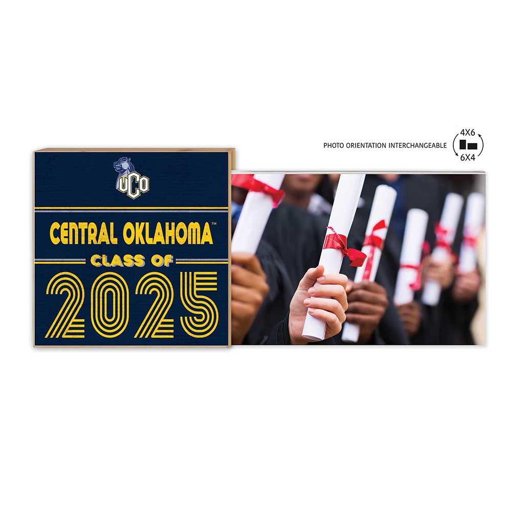 Central Oklahoma Class of 2025 Floating Picture Frame