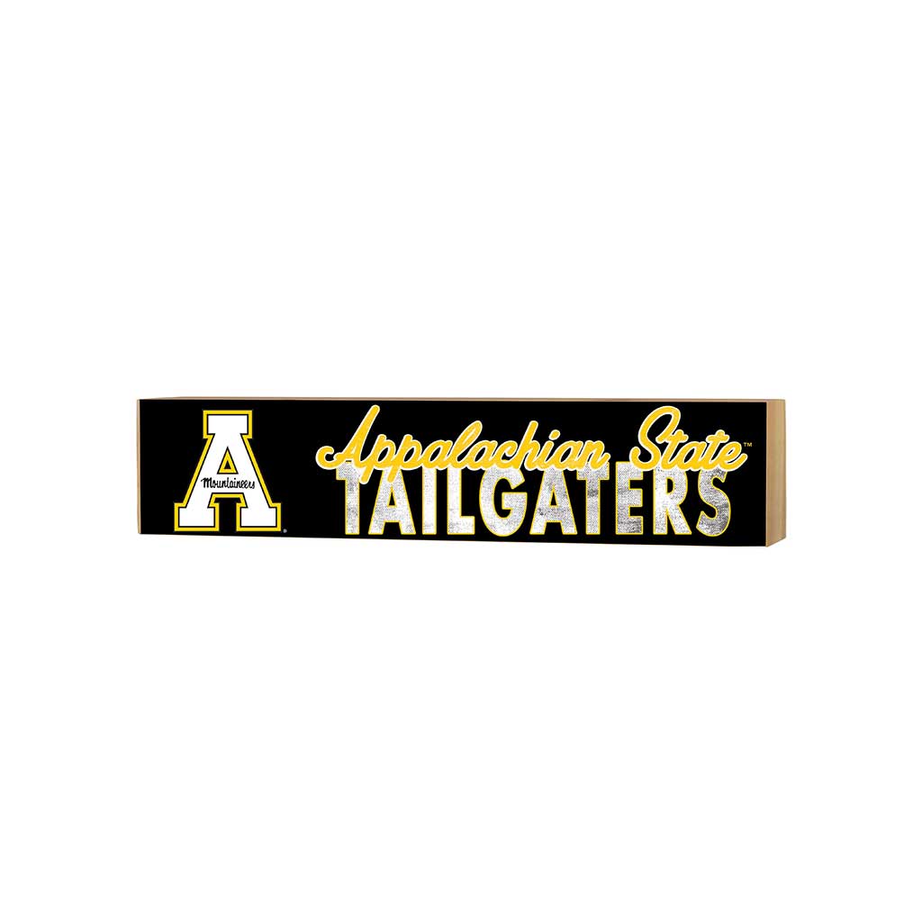 3x13 Appalachian State Mountaineers Grad Block Sign