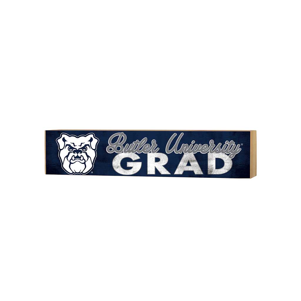 3x13 Butler Bulldogs Grad Block Sign