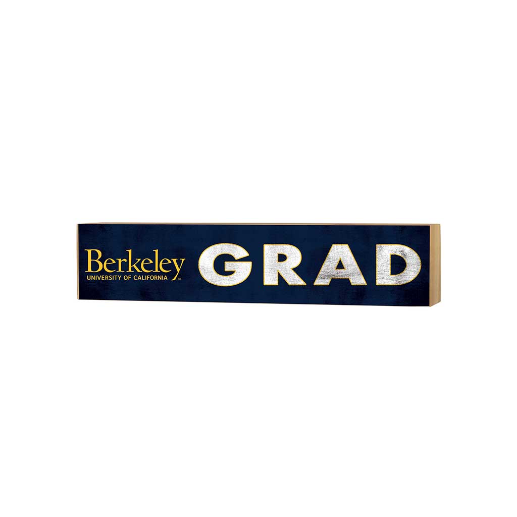 3x13 Cal Bears Grad Block Sign