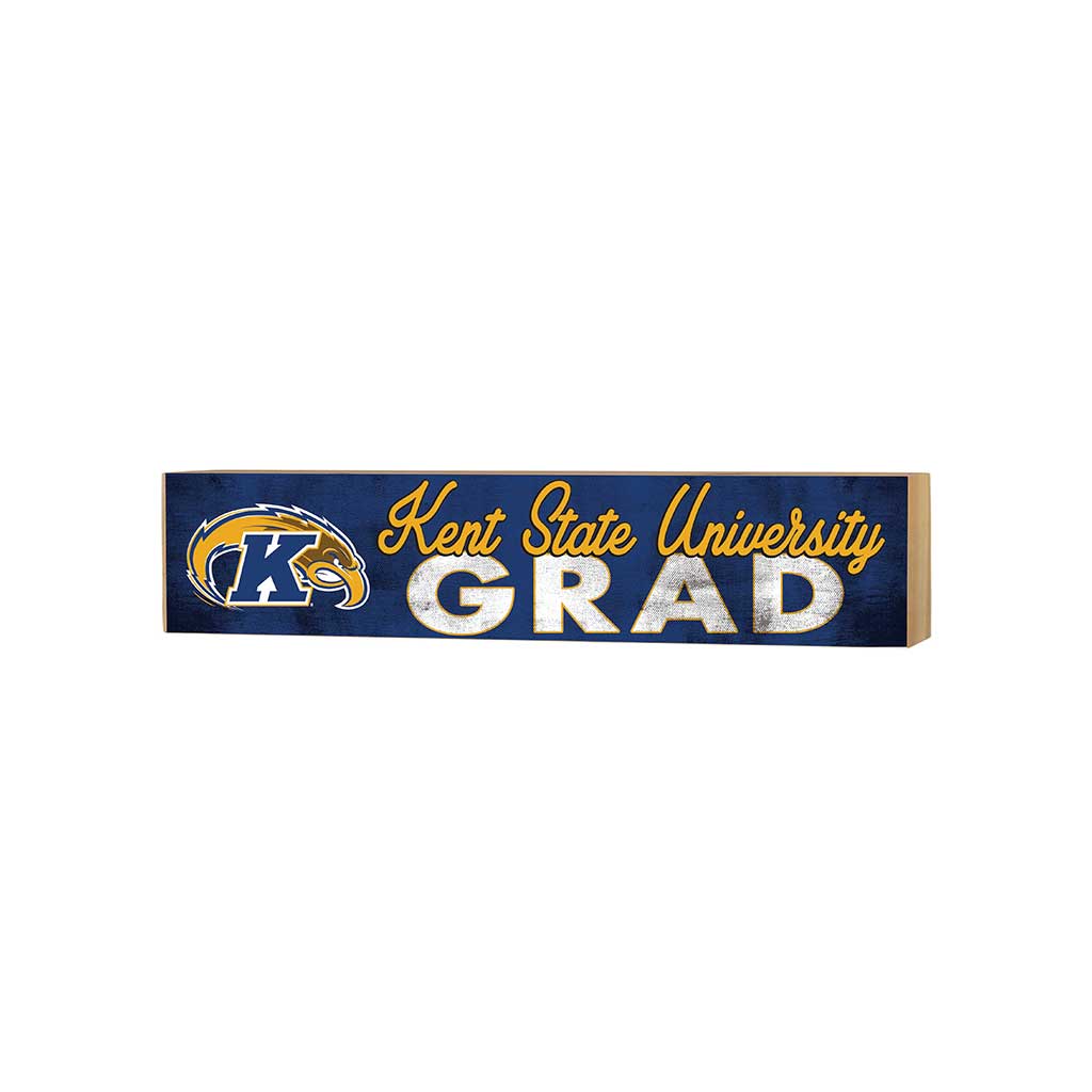 3x13 Kent State Golden Flashes Grad Block Sign