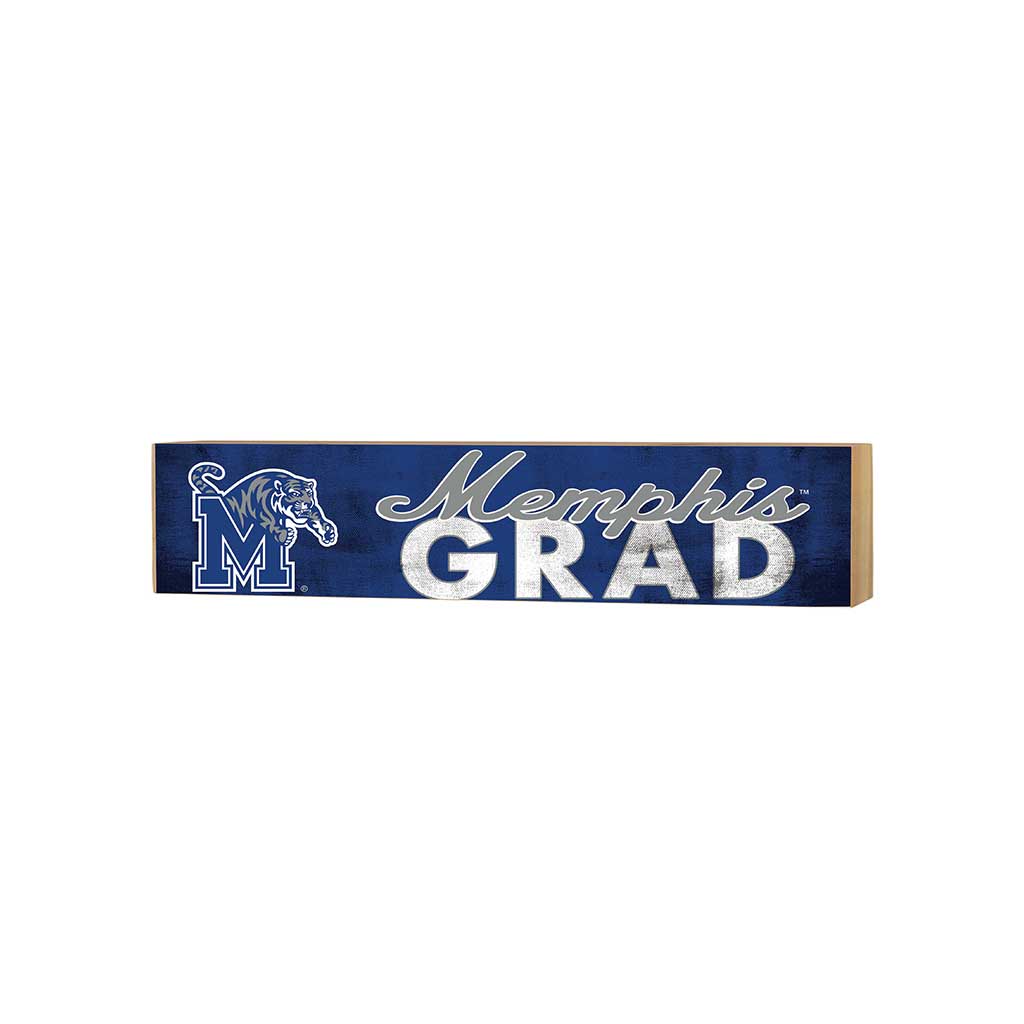 3x13 Memphis Tigers Grad Block Sign