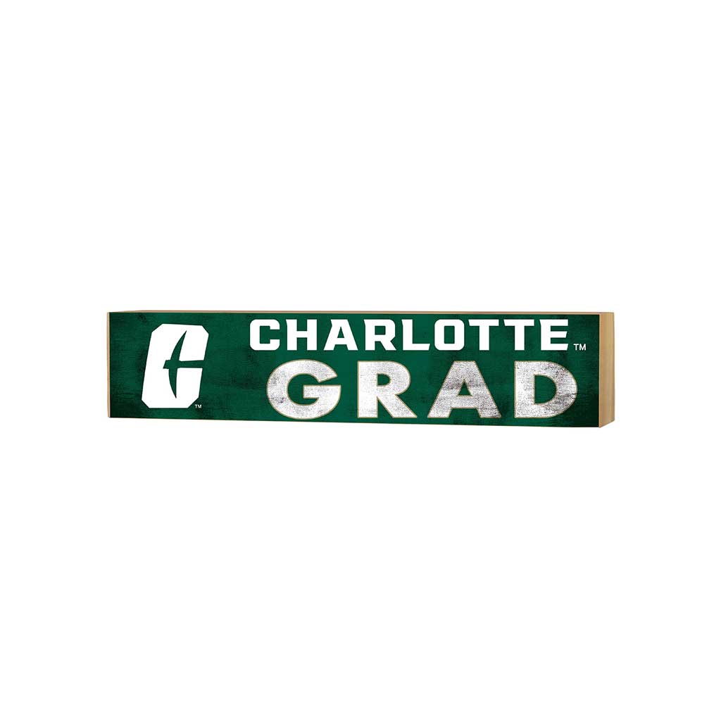 3x13 Charlotte 49ers Grad Block Sign