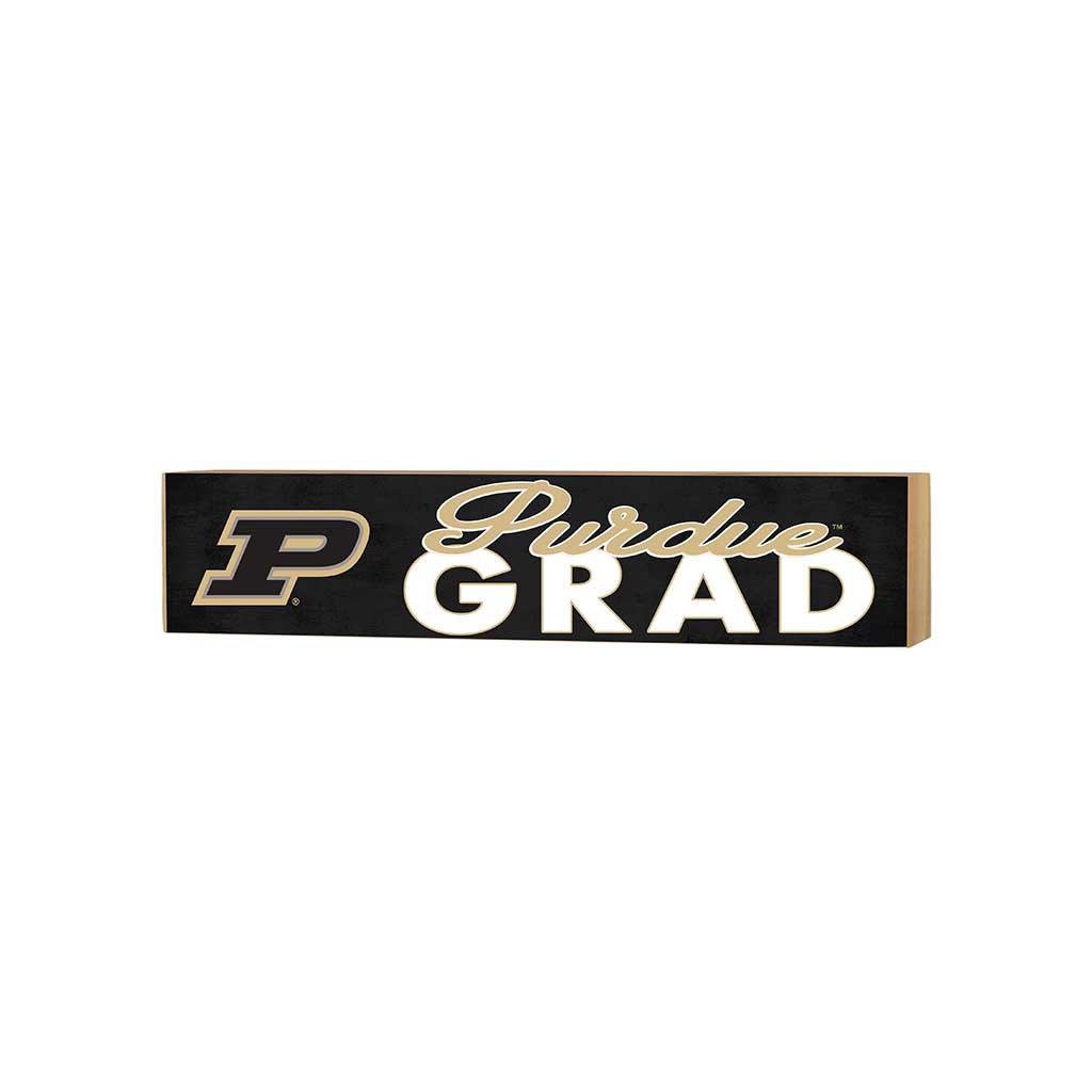 3x13 Purdue Boilermakers Grad Block Sign