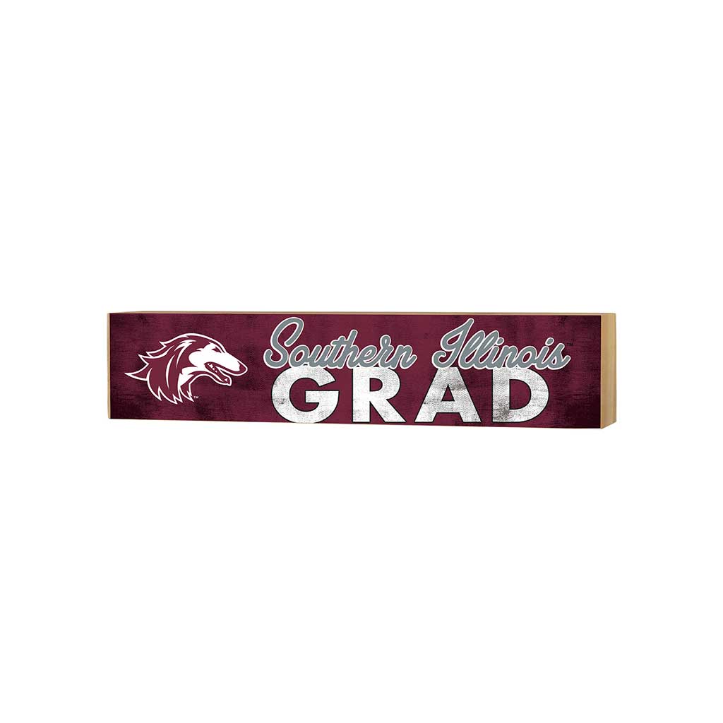 3x13 Southern Illinois Salukis Grad Block Sign
