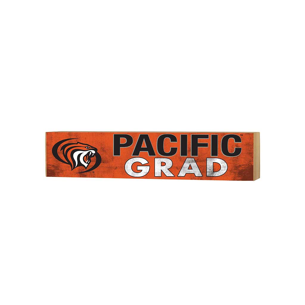 3x13 Pacific Tigers Grad Block Sign