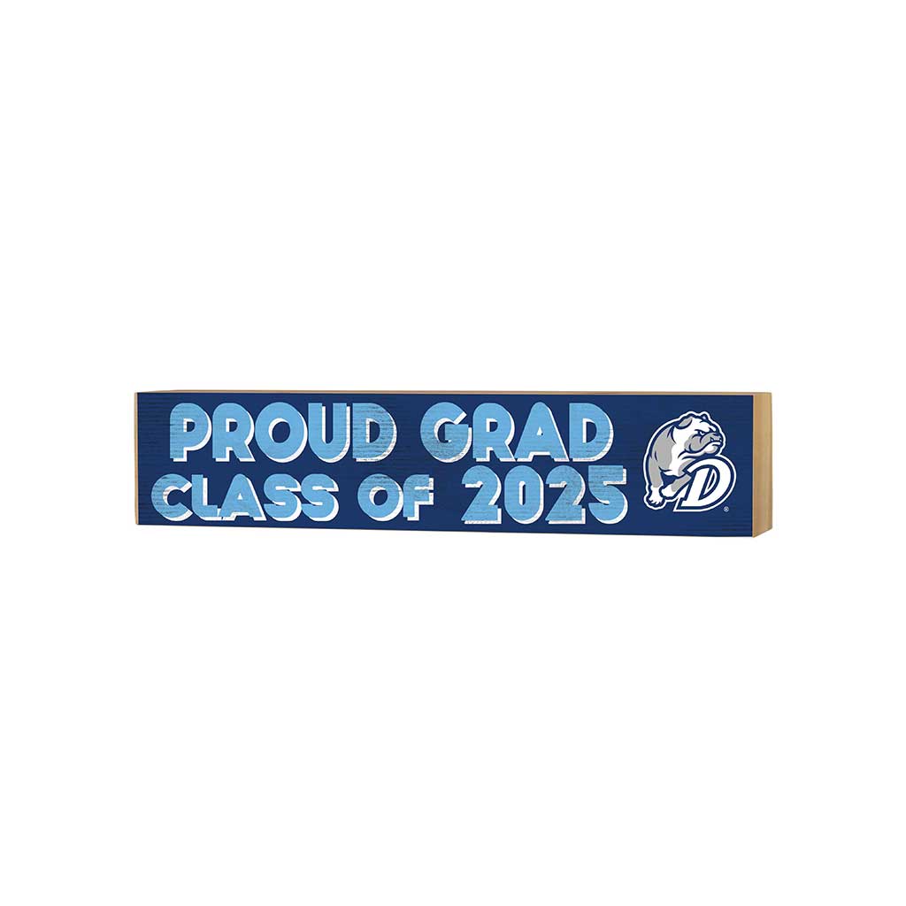 3x13 Drake Bulldogs Class of 2025 Block Sign