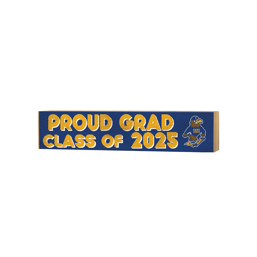 3x13 Kent State Golden Flashes Class of 2025 Block Sign