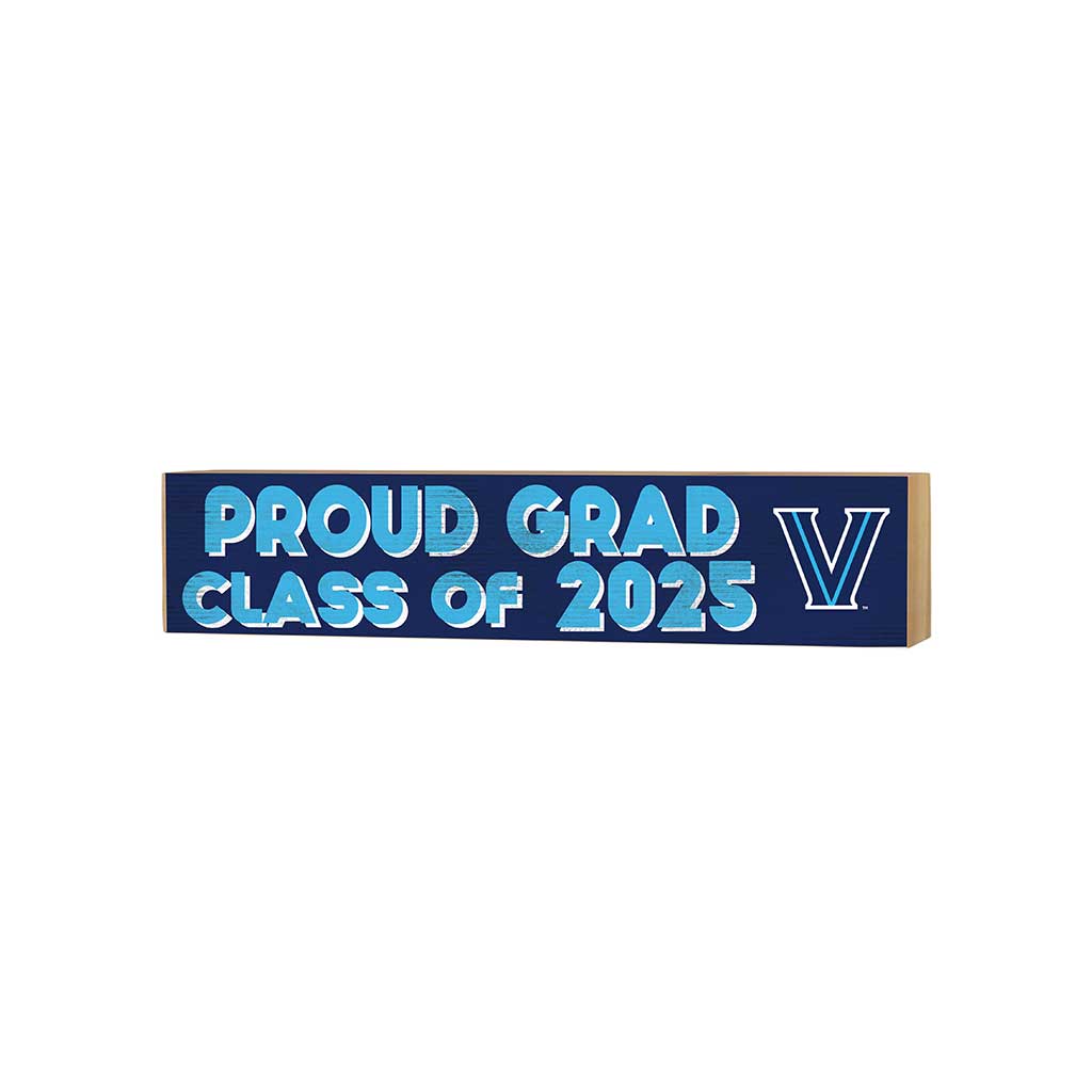 3x13 Villanova Wildcats Class of 2025 Block Sign