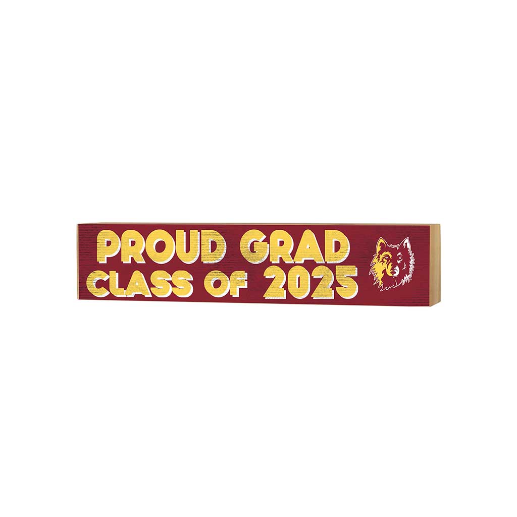 3x13 Northern State University Class of 2025 Block Sign