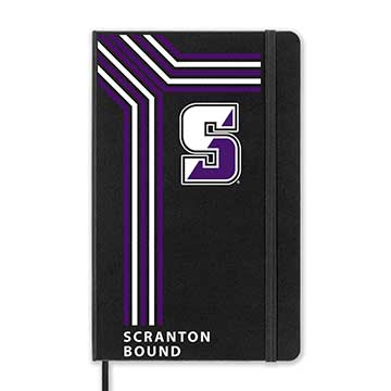 Scranton Royals School Bound Black Ruled Moleskine Notebook