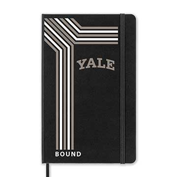 Yale Bulldogs School Bound Black Ruled Moleskine Notebook