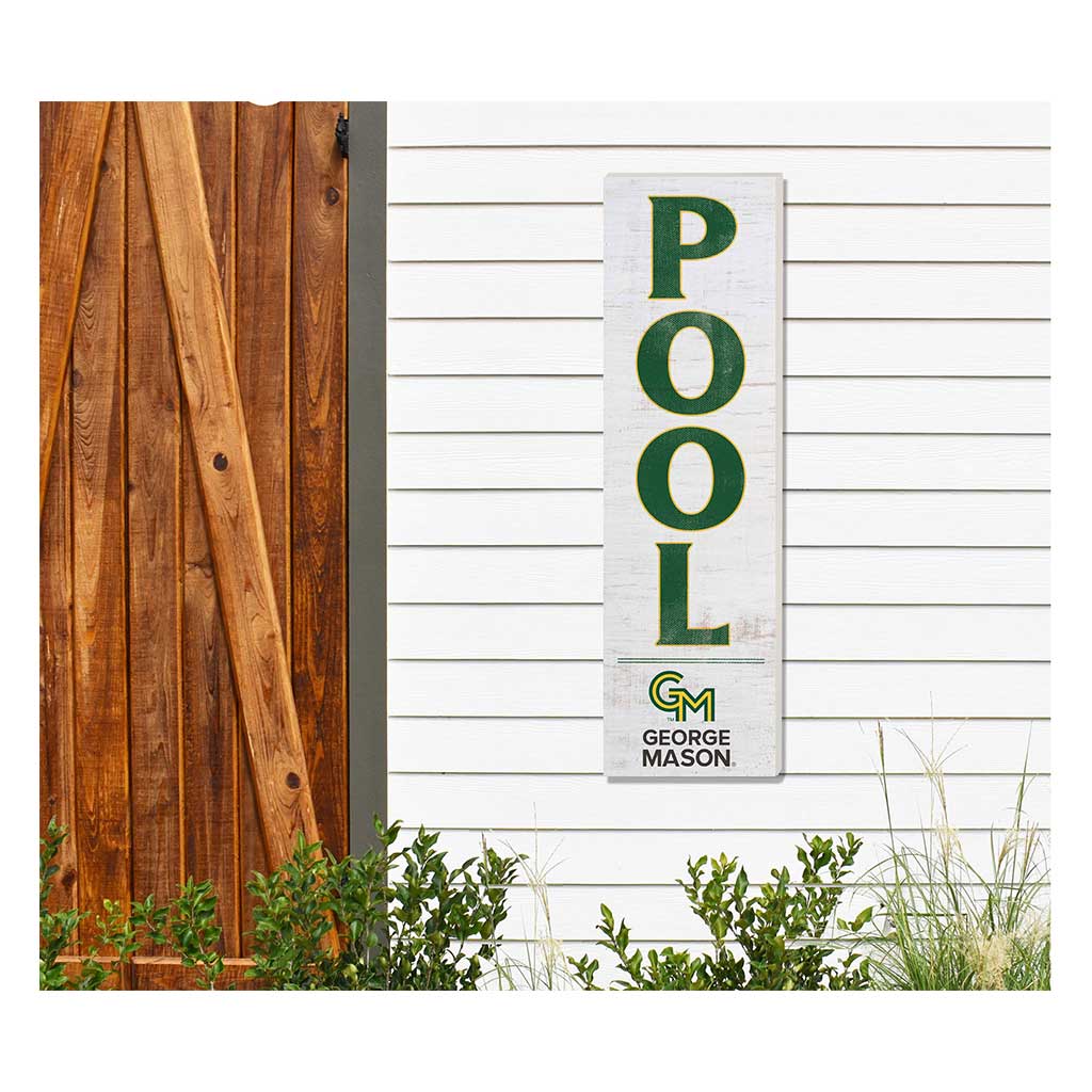 10x35 Indoor Outdoor Sign Pool George Mason Patriots