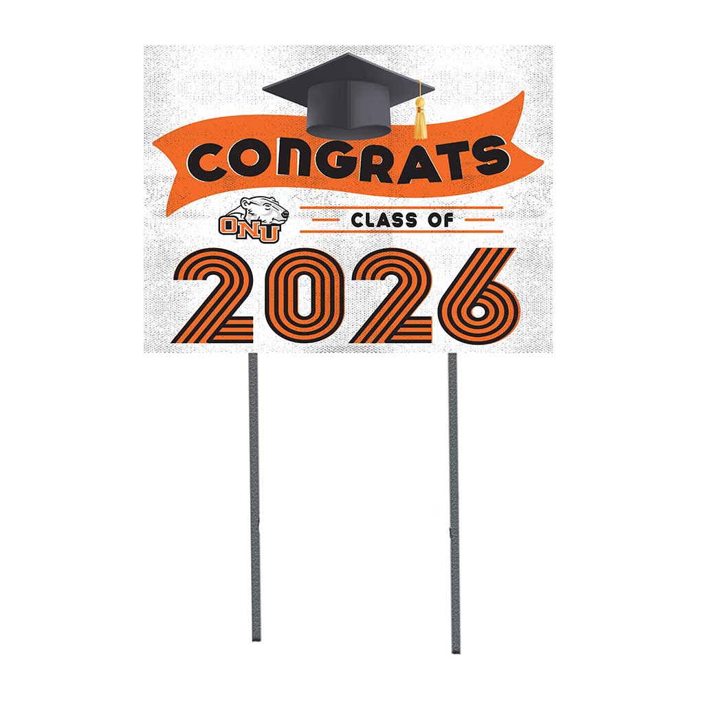 Ohio Northern Polar Bears Class of 2026 Lawn Sign-KH Sports Fan – KH ...