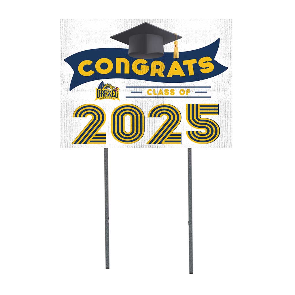 18x24 Drexel Dragons Class of 2025 Lawn Sign