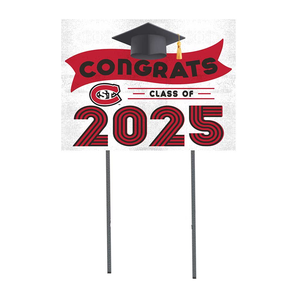 18x24 St. Cloud State Huskies Class of 2025 Lawn Sign