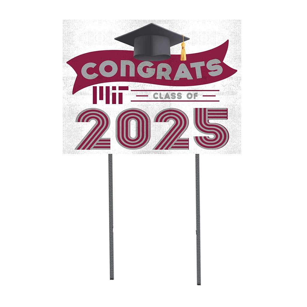 18x24 MIT School of Engineering Class of 2025 Lawn Sign