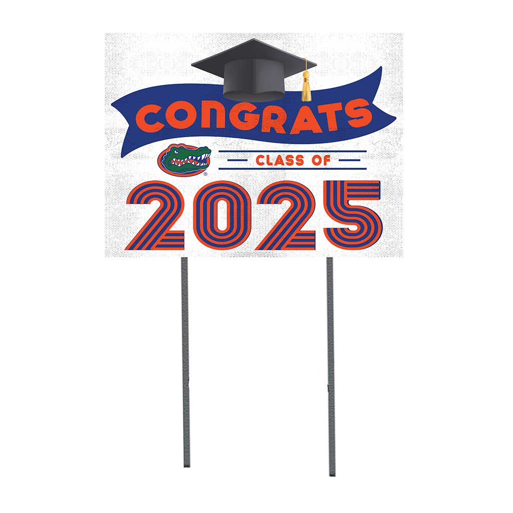 18x24 Florida Gators Class of 2025 Lawn Sign