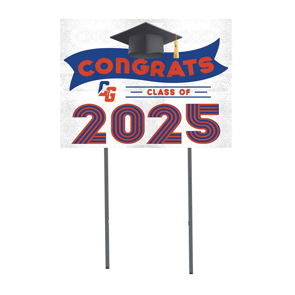 18x24 Coast Guard Academy Bears Class of 2025 Lawn Sign