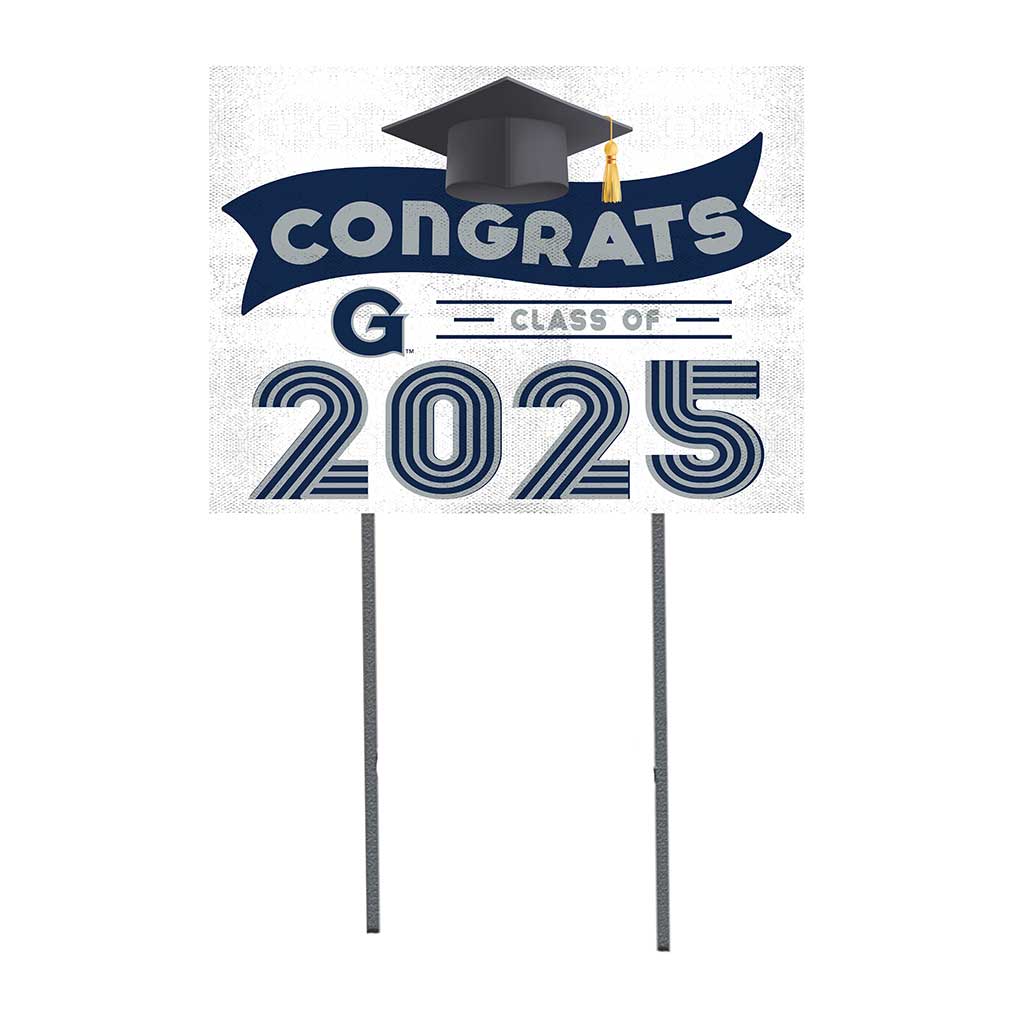 18x24 Georgetown Hoyas Class of 2025 Lawn Sign