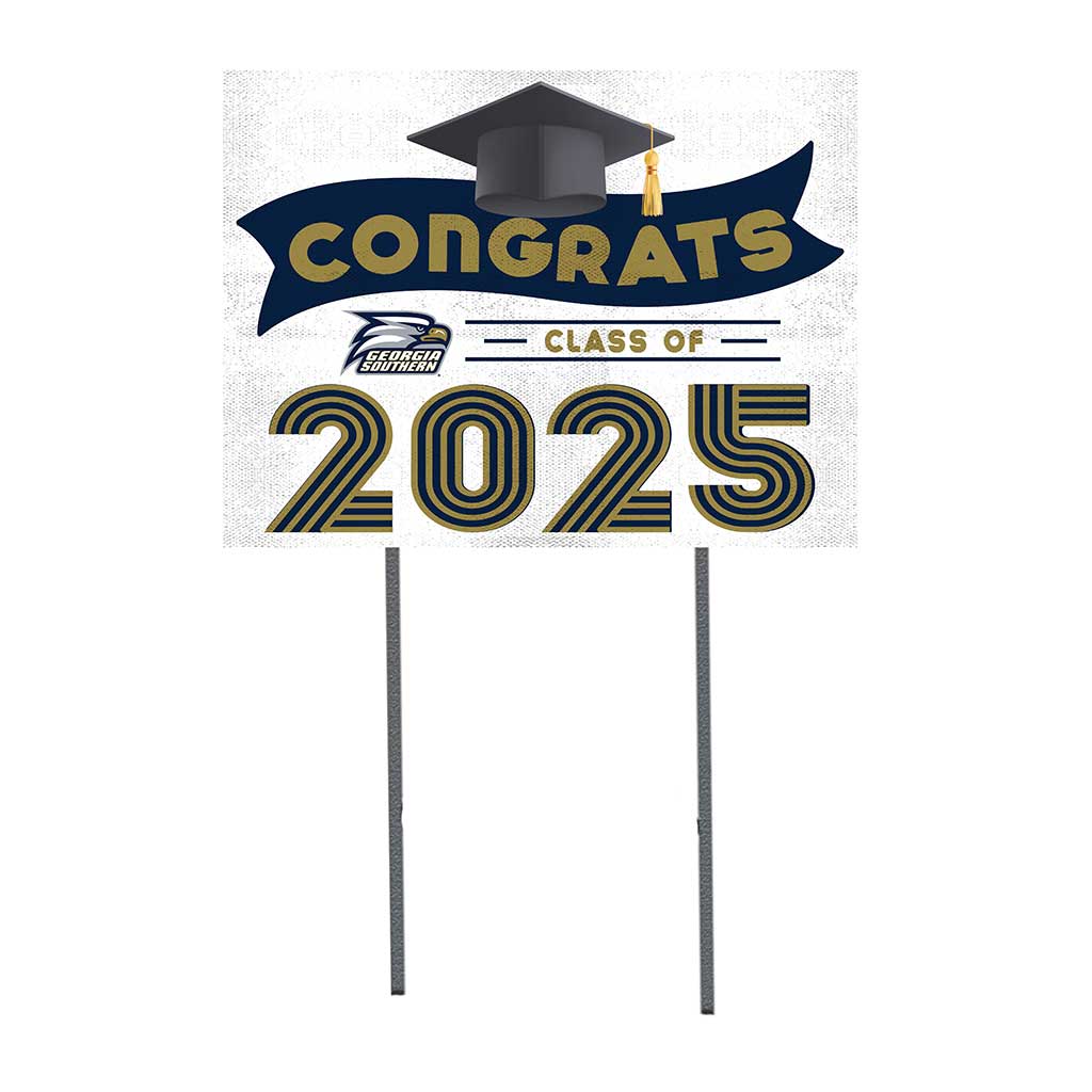 18x24 Georgia Southern Eagles Class of 2025 Lawn Sign