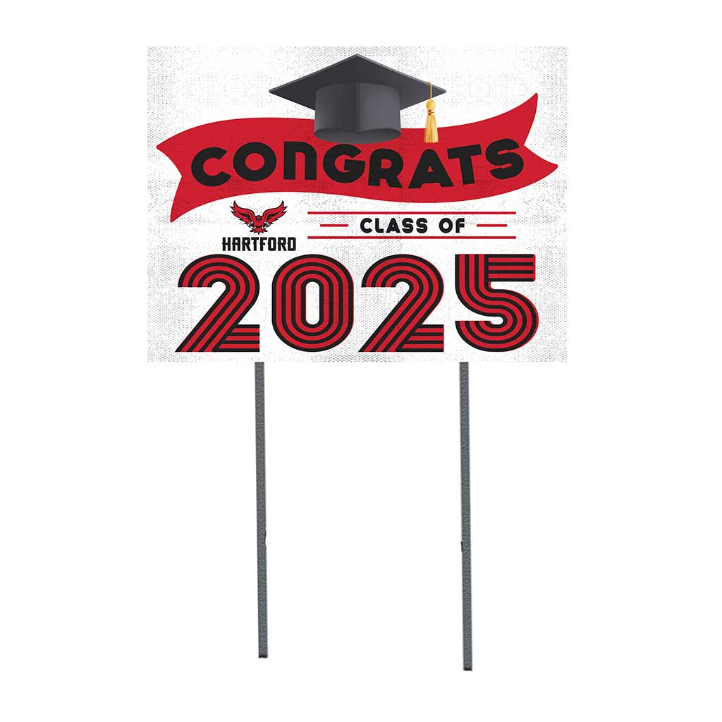 18x24 Hartford Hawks Class of 2025 Lawn Sign