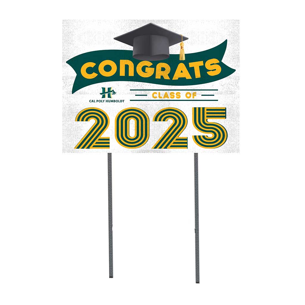 18x24 Cal Poly Lumberjacks Class of 2025 Lawn Sign