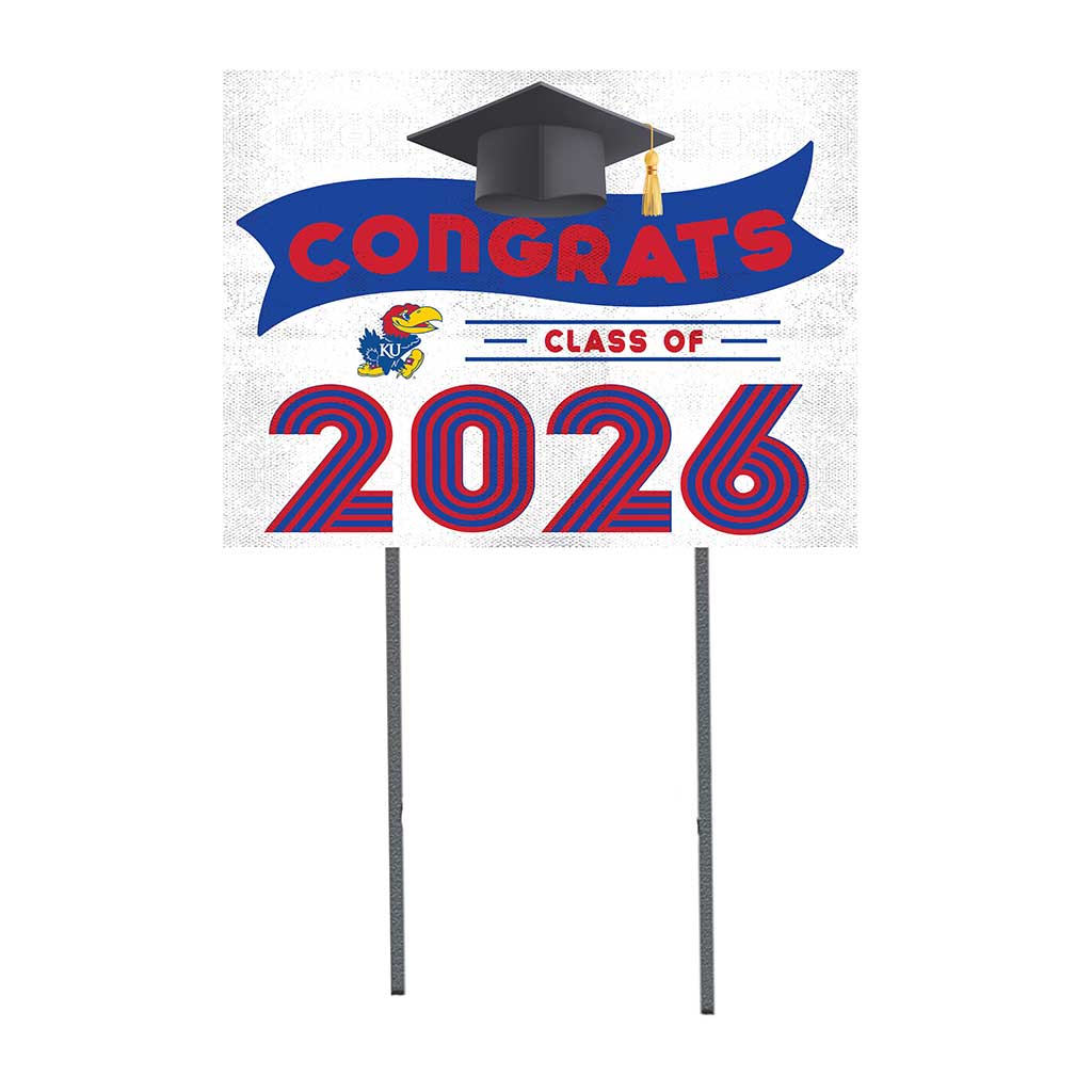 Kansas Jayhawks Class of 2026 Lawn Sign-KH Sports Fan – KH SPORTS FAN