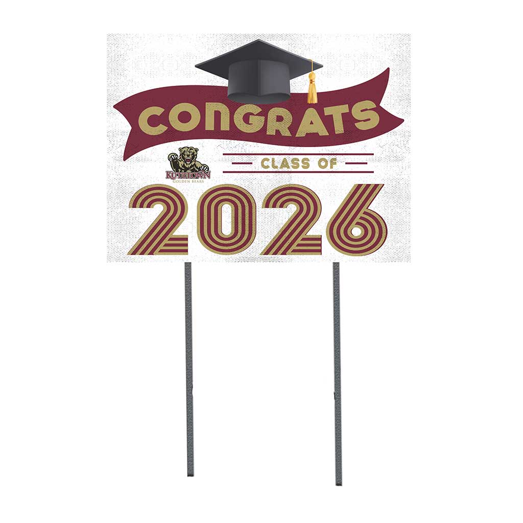 Kutztown Golden Bears Class of 2026 Lawn Sign-KH Sports Fan – KH SPORTS FAN