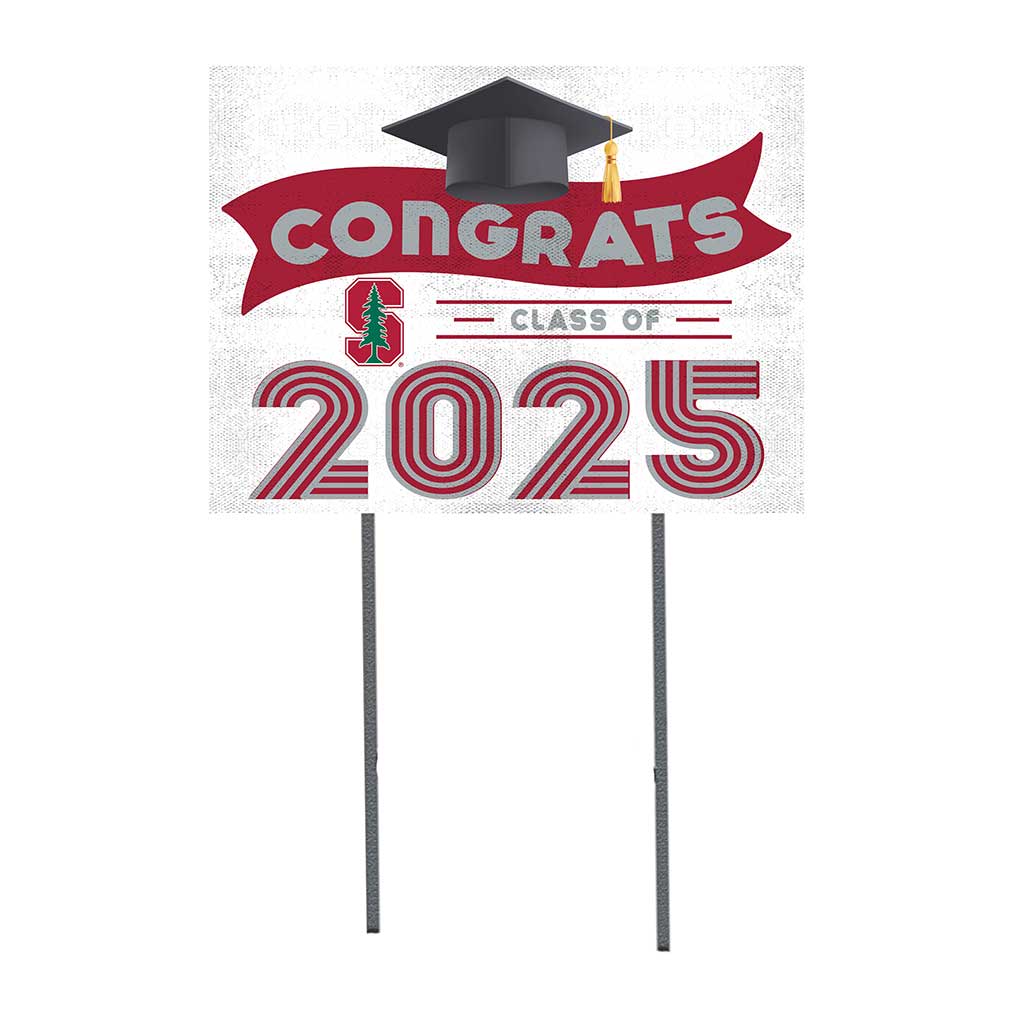 18x24 Stanford Cardinal Class of 2025 Lawn Sign