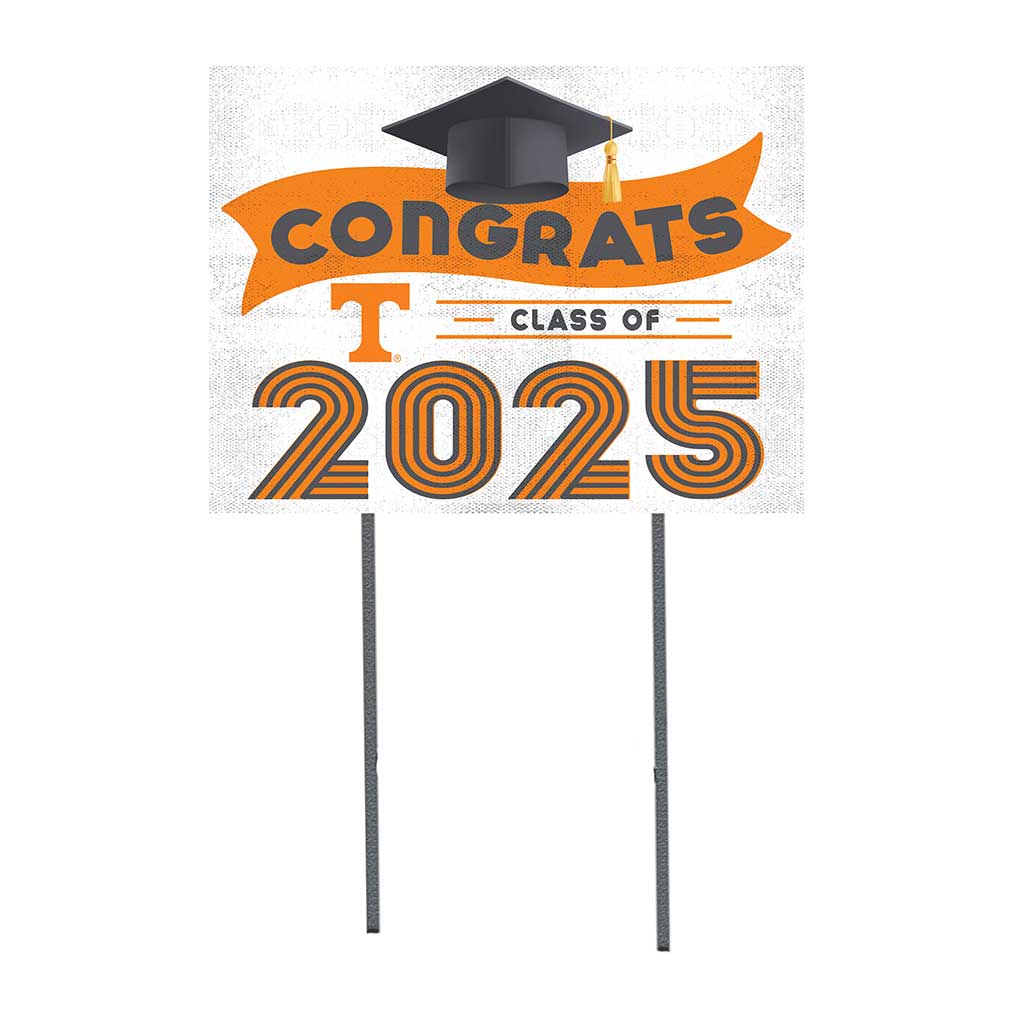 18x24 Tennessee Volunteers Class of 2025 Lawn Sign