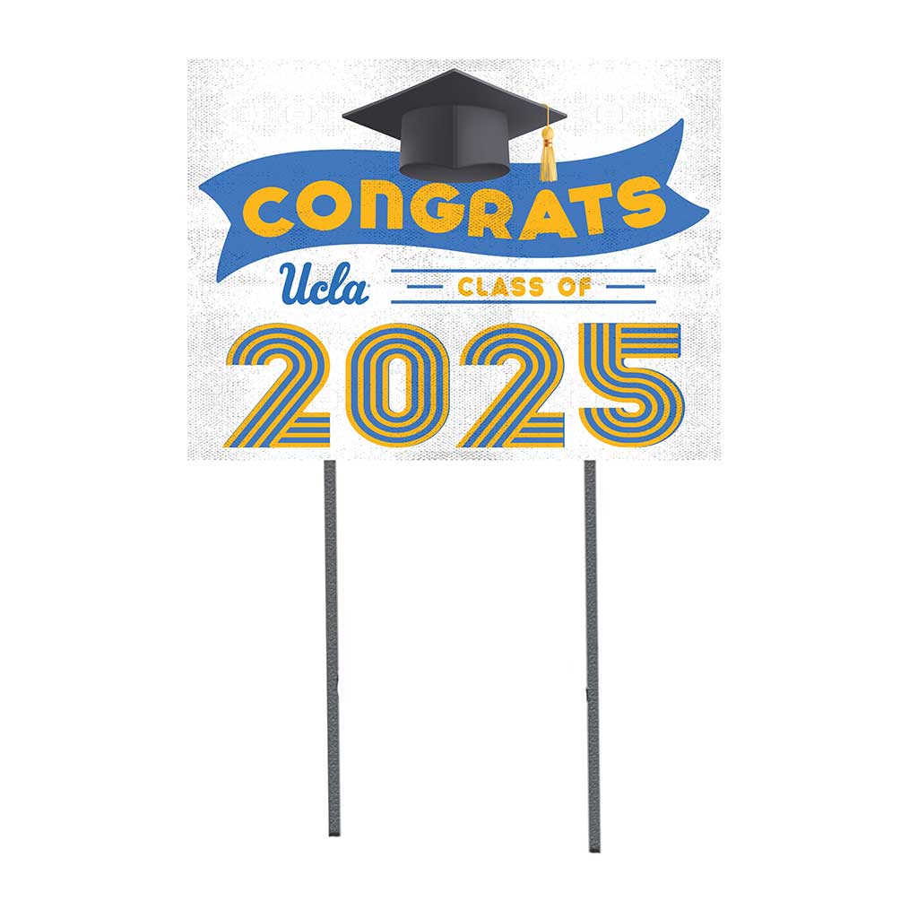 18x24 UCLA Bruins Class of 2025 Lawn Sign