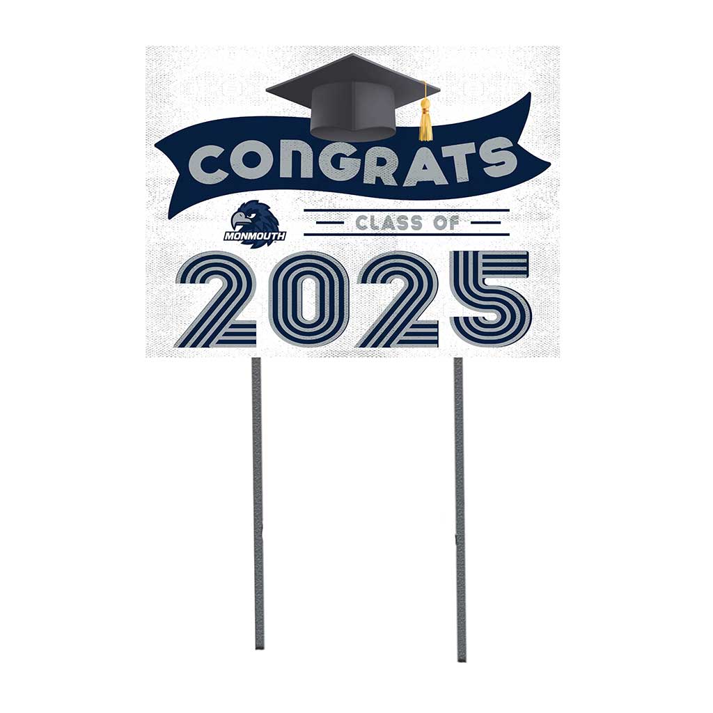 18x24 Monmouth Hawks Class of 2025 Lawn Sign