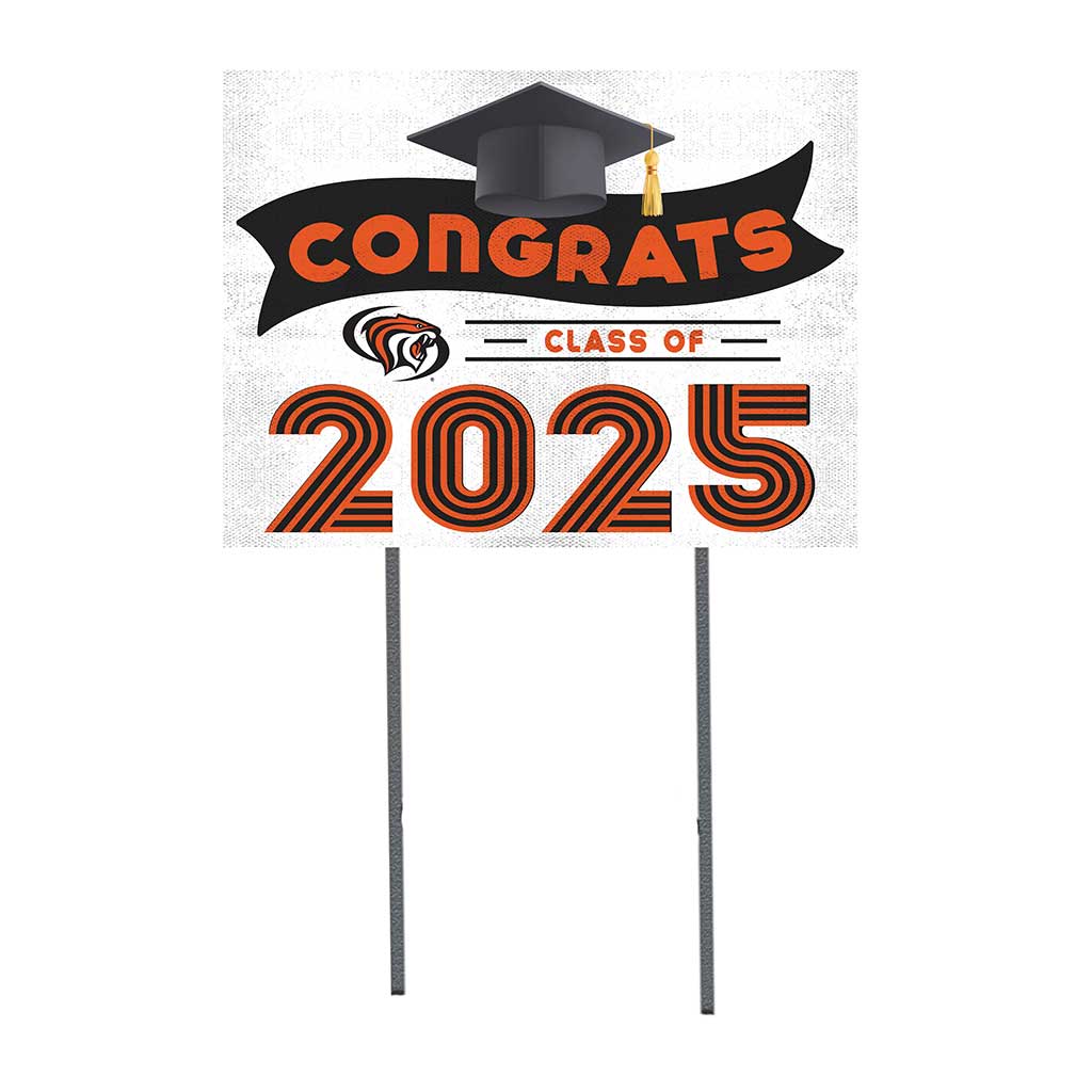 18x24 Pacific Tigers Class of 2025 Lawn Sign