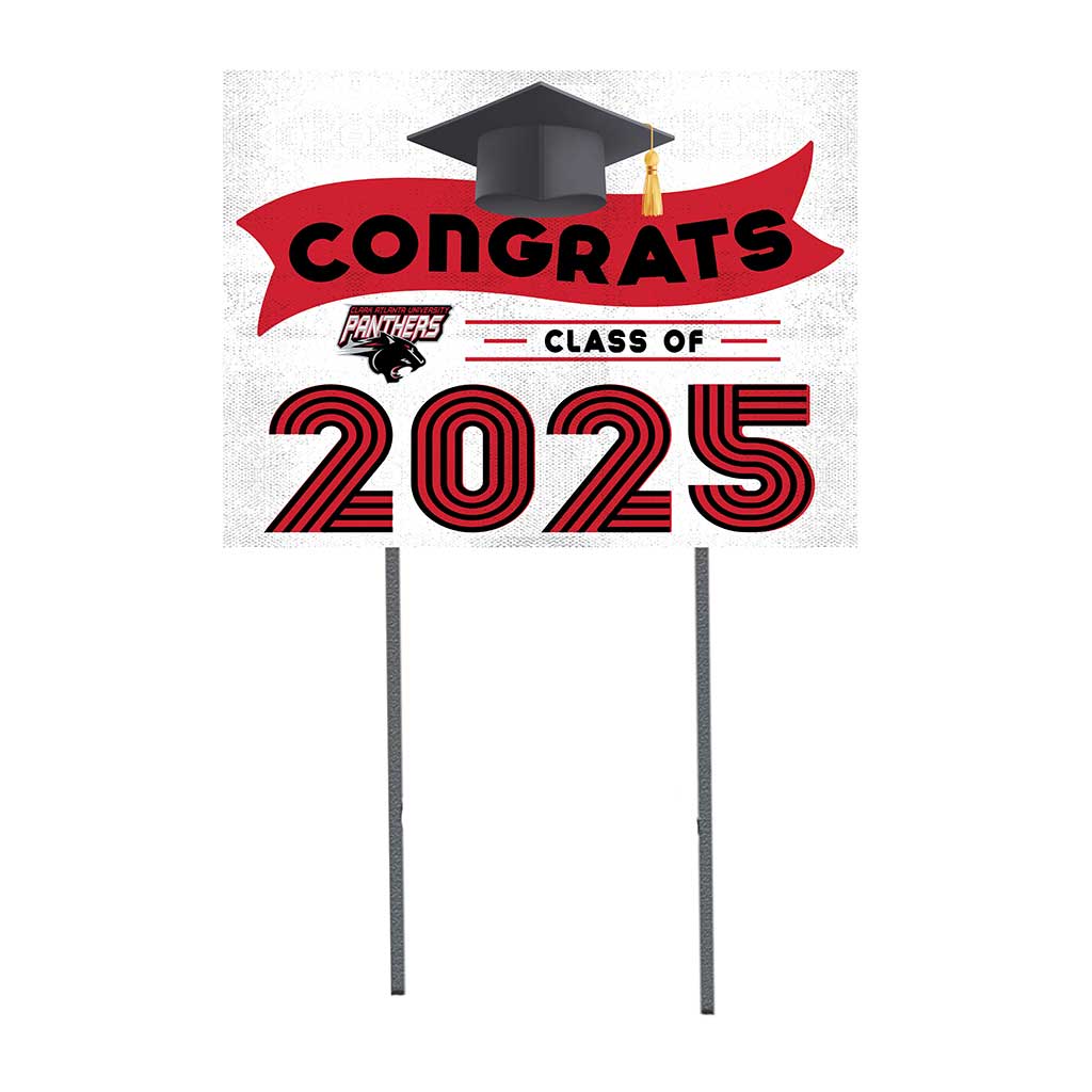 18x24 Clark Atlanta Panthers Class of 2025 Lawn Sign