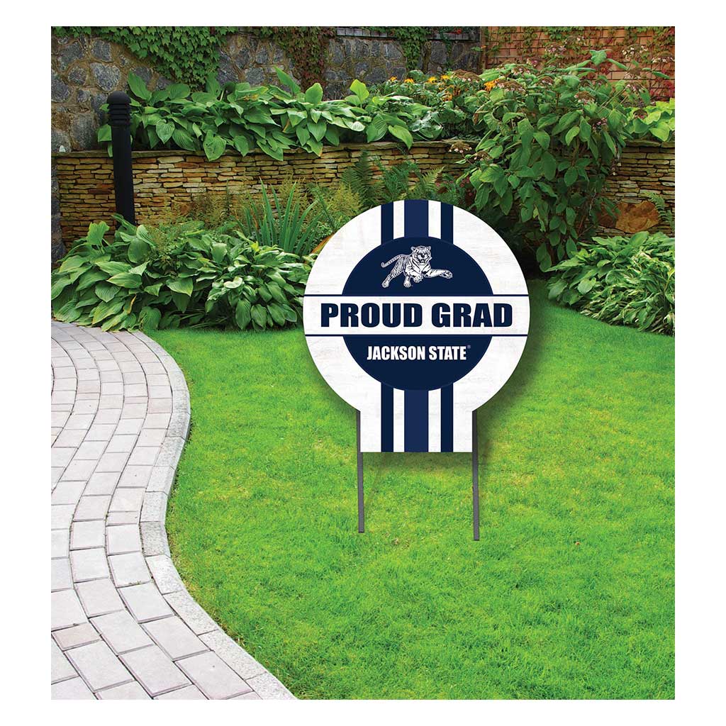 20x20 Jackson State Tigers Proud Grad Lawn Sign