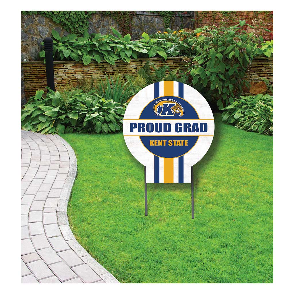 20x20 Kent State Golden Flashes Proud Grad Lawn Sign
