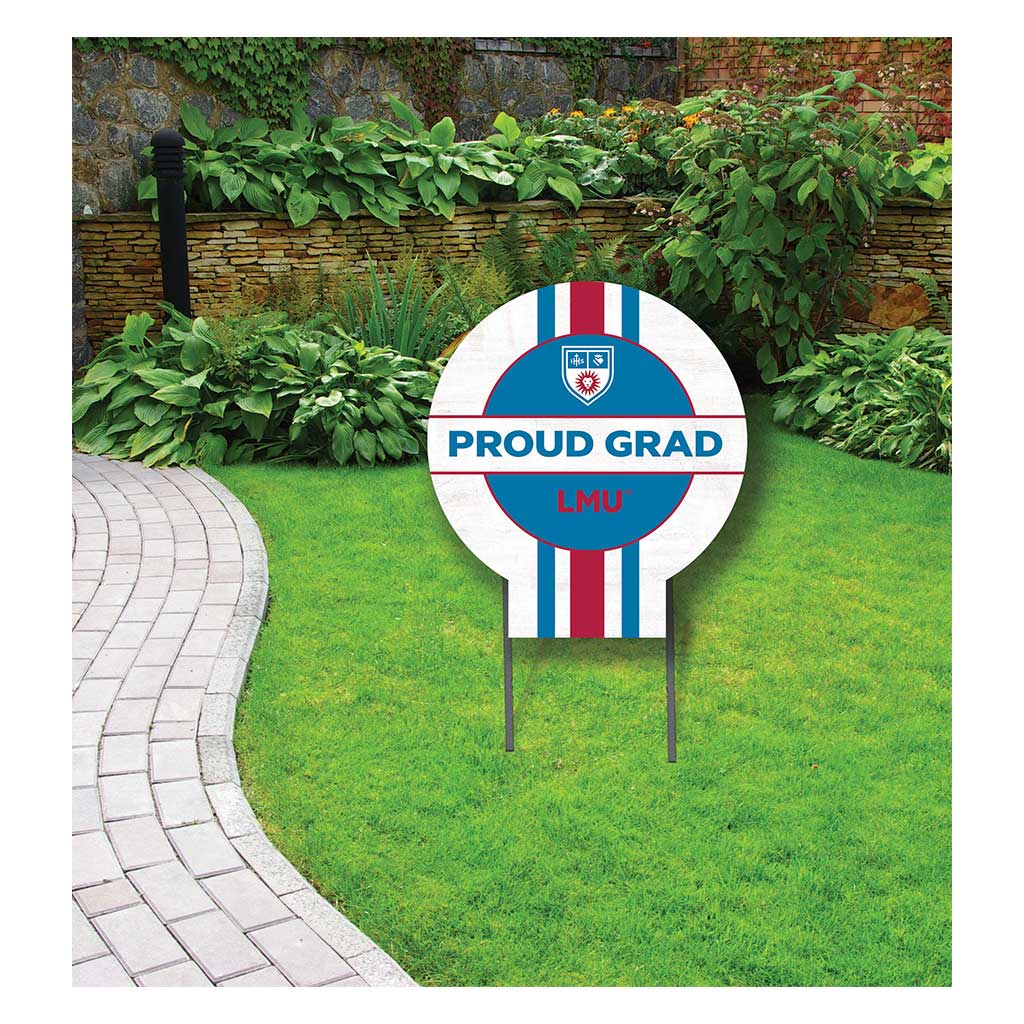 20x20 Loyola Marymount Lions Proud Grad Lawn Sign