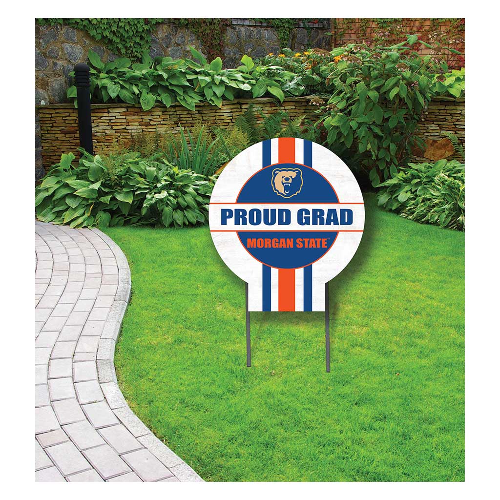 20x20 Morgan State Bears Proud Grad Lawn Sign