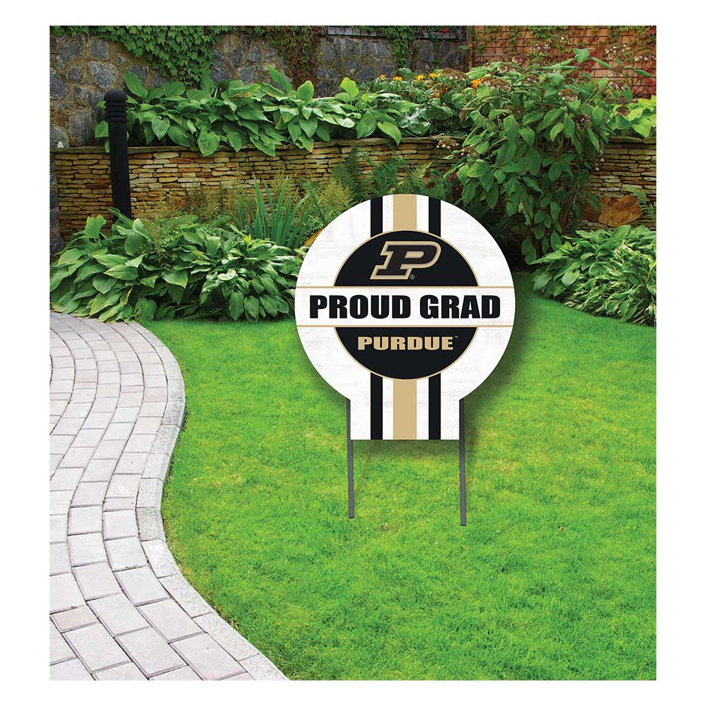 20x20 Purdue Boilermakers Proud Grad Lawn Sign