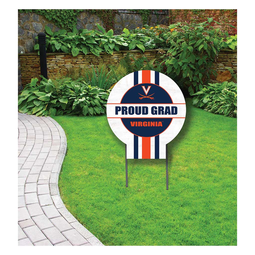 20x20 Virginia Cavaliers Proud Grad Lawn Sign