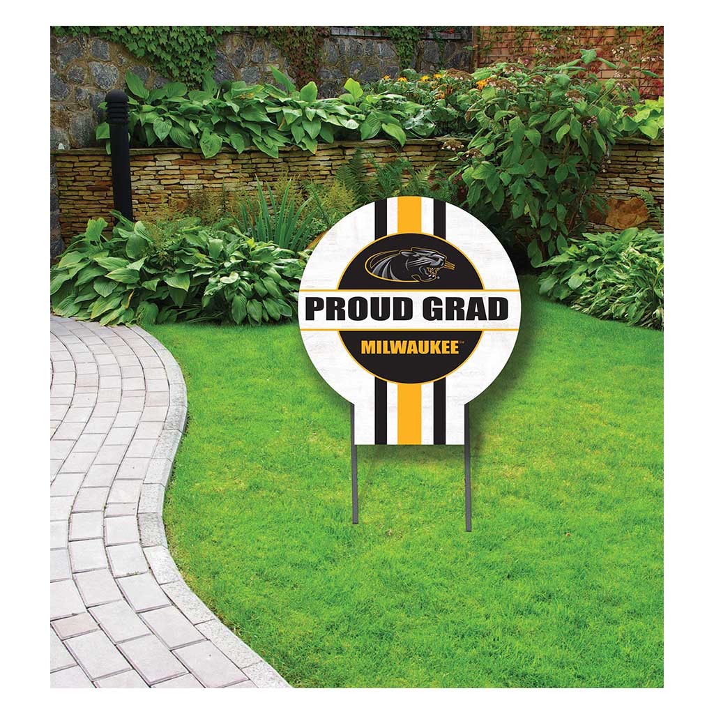 20x20 Wisconsin Milwaukee Panthers Proud Grad Lawn Sign