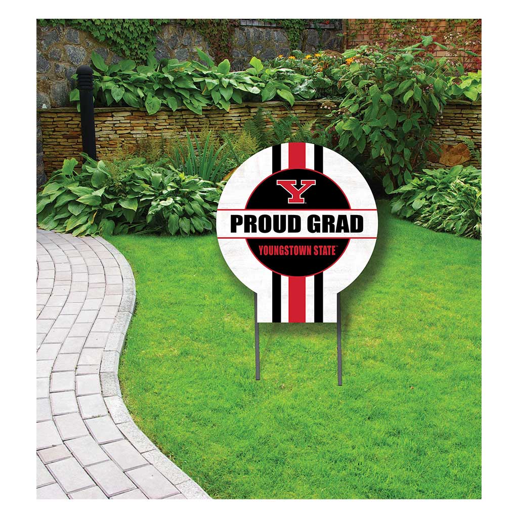 20x20 Youngstown State Penguins Proud Grad Lawn Sign