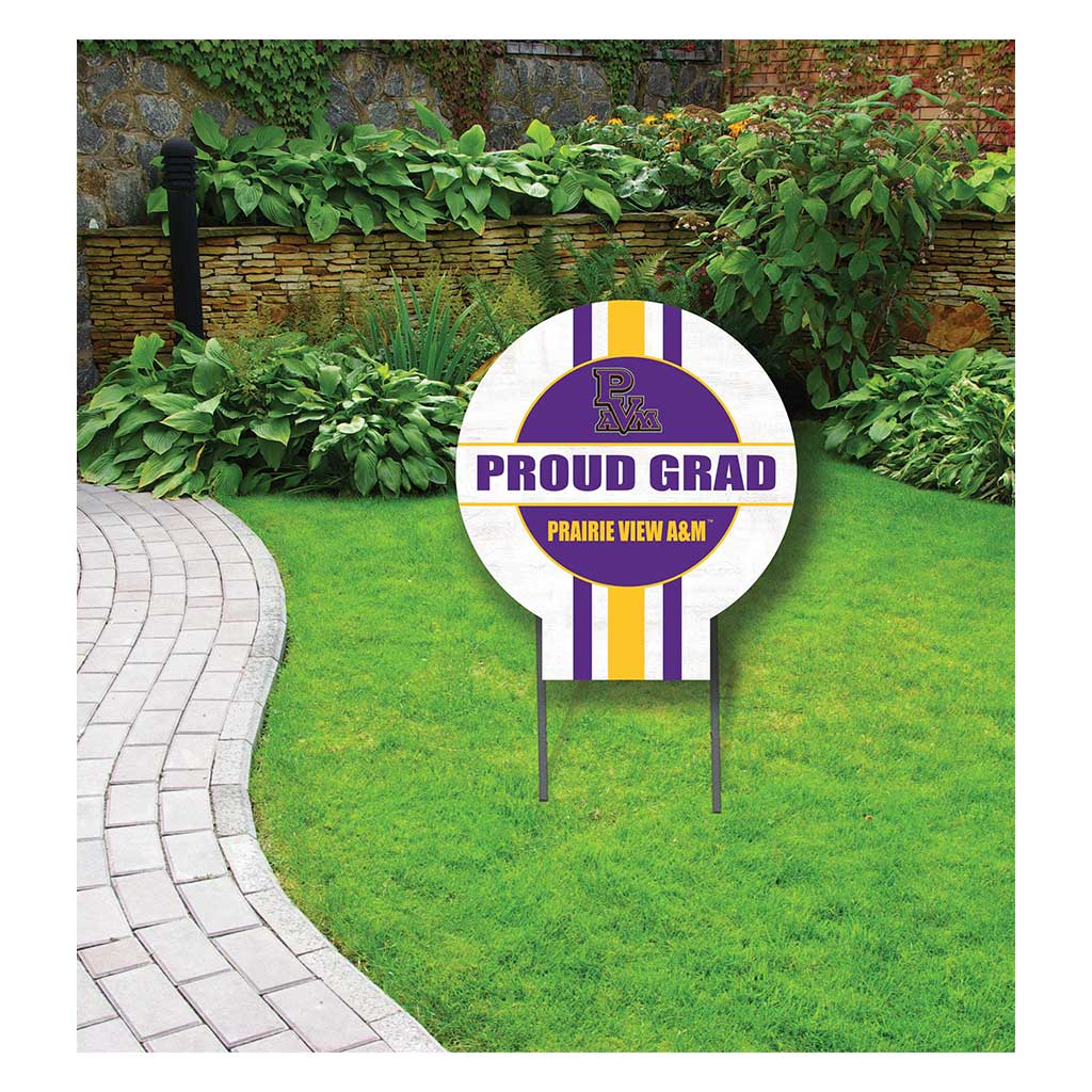 20x20 Prairie View A&M Panthers Proud Grad Lawn Sign