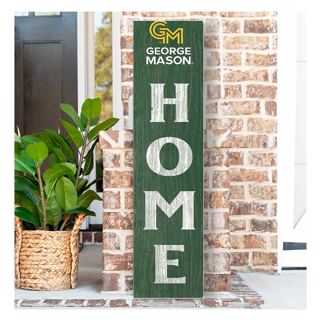 11x46 Leaning Sign Home George Mason Patriots