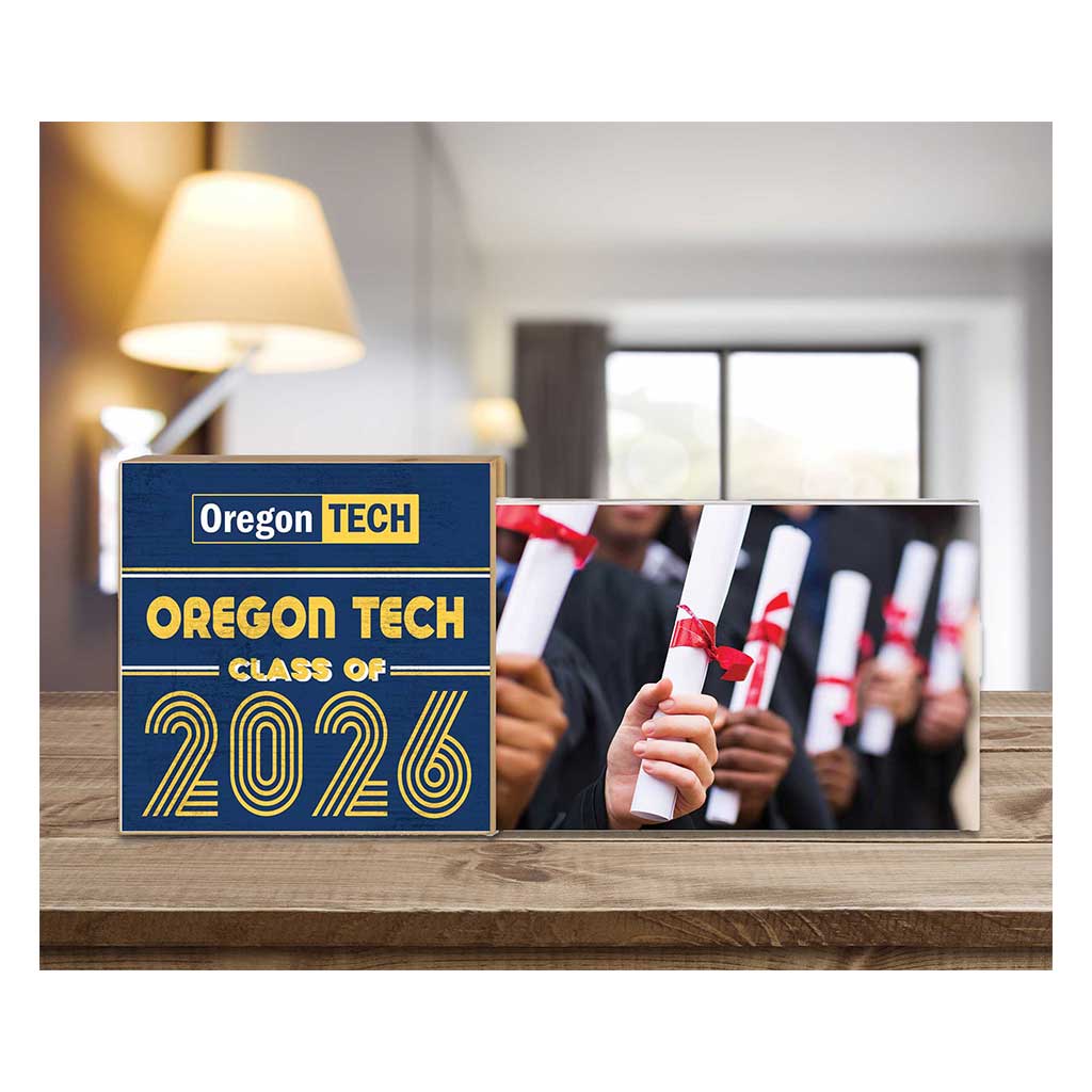 Shop Oregon Tech Hustlin' Owls Graduation Photo Frame-KH Sports Fan ...