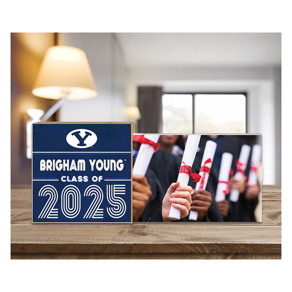 Brigham Young Coungars Class of 2025 Floating Picture Frame