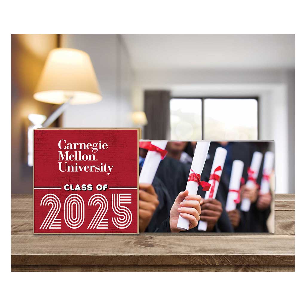 Carnegie Mellon Tartans Class of 2025 Floating Picture Frame