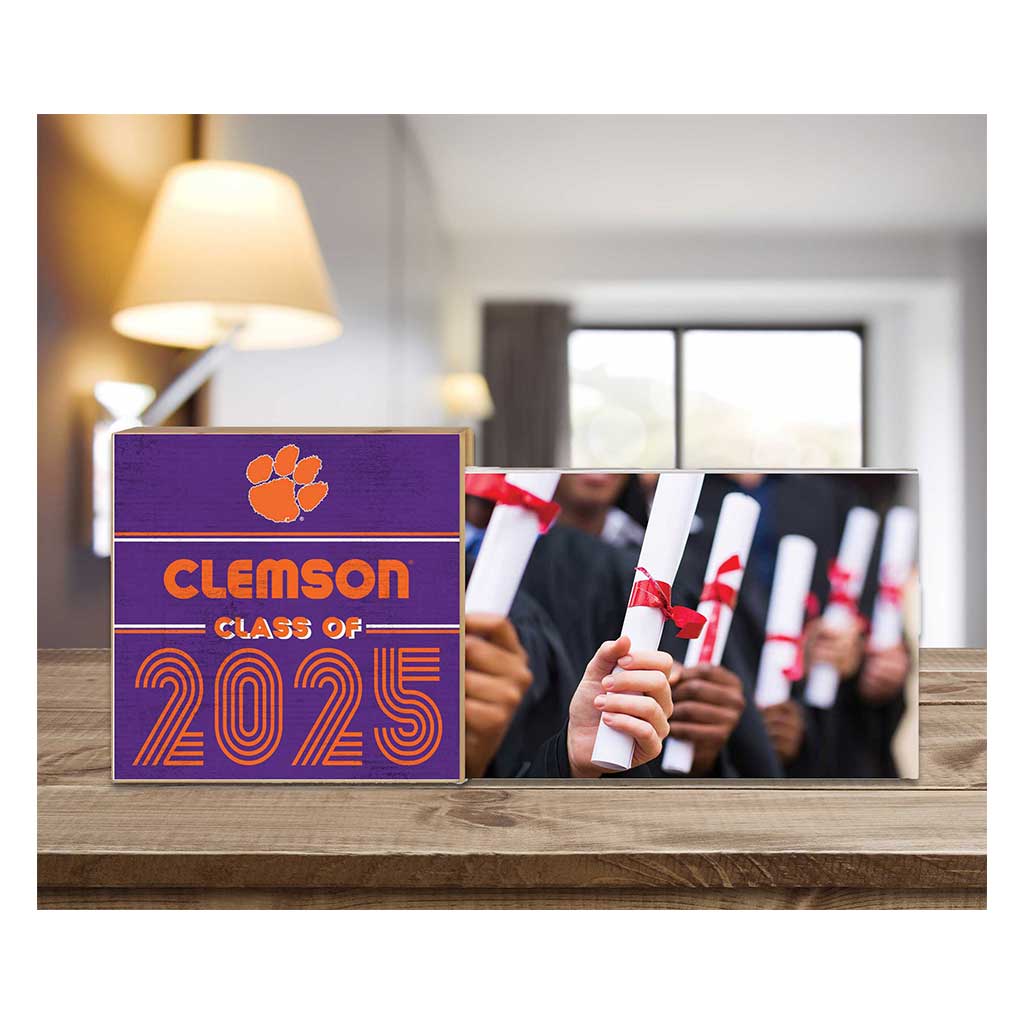 Clemson Tigers Class of 2025 Floating Picture Frame